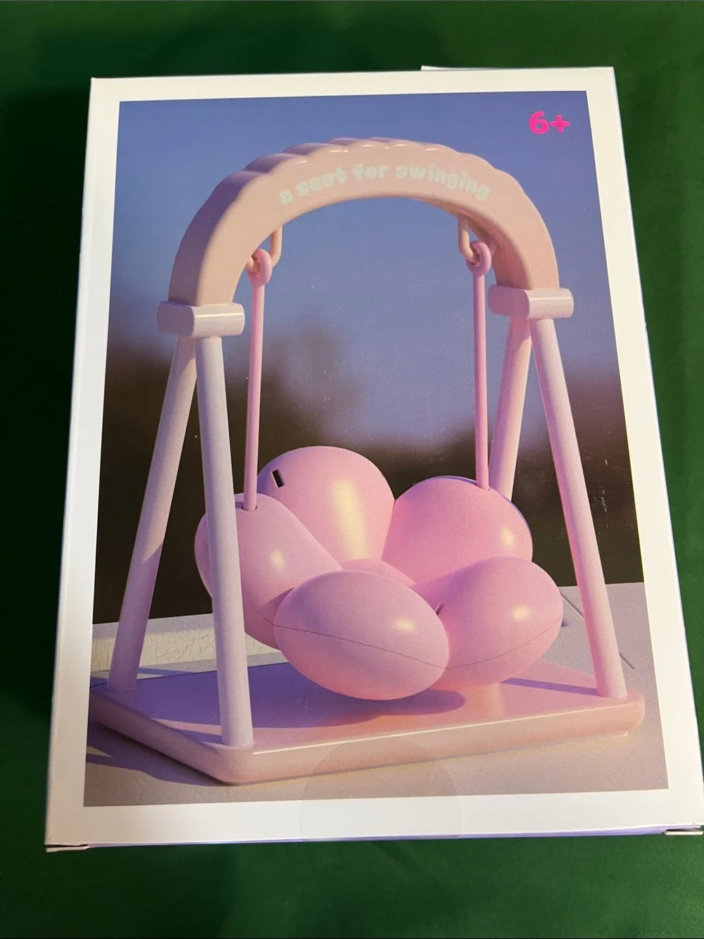 Set of 2 swing sets for soft (Labubu or similar) toys.